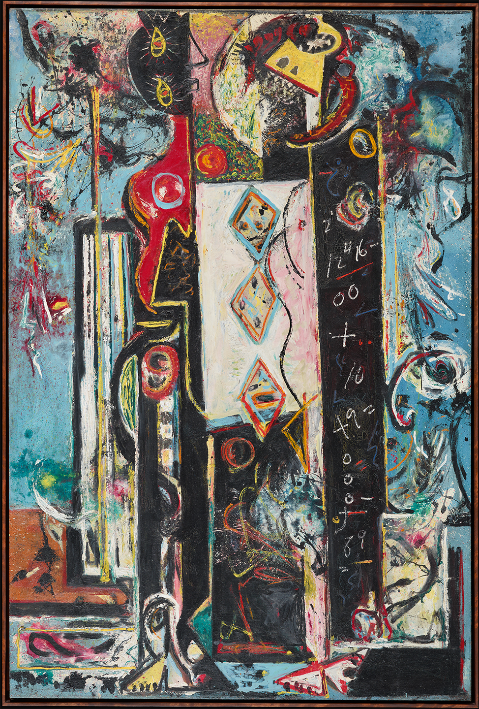Jackson Pollock, Male and Female, 1942-1943
