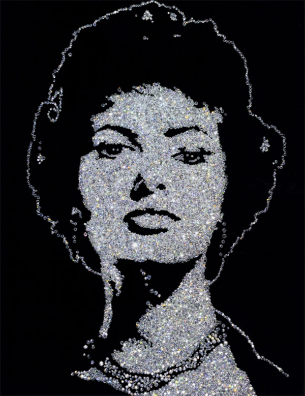 Vik Muniz, Sophia Loren