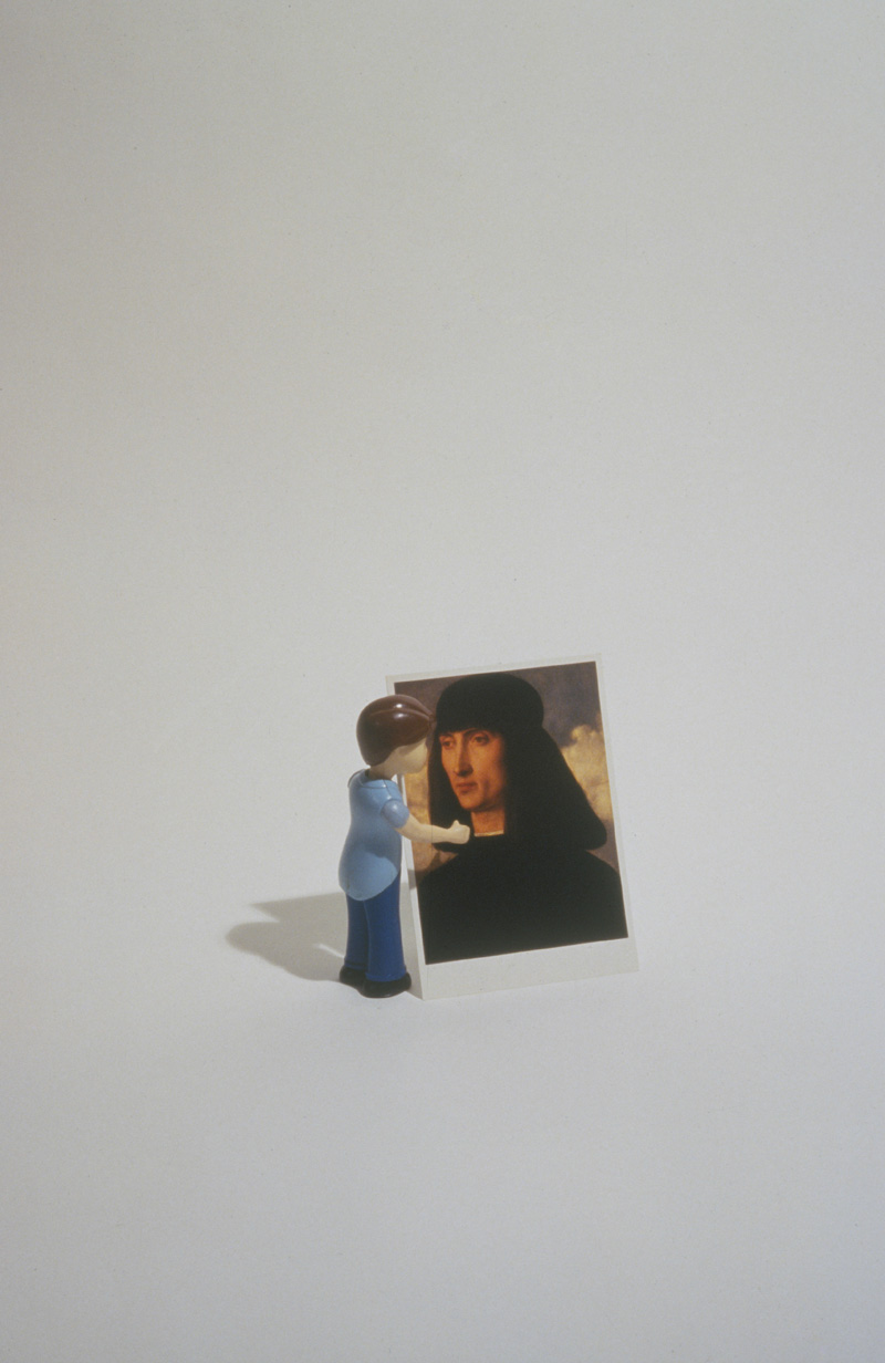 Boy with Postcard, 1998