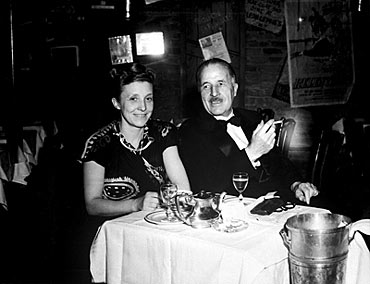 Louis Bourgeois y su padre, 1948