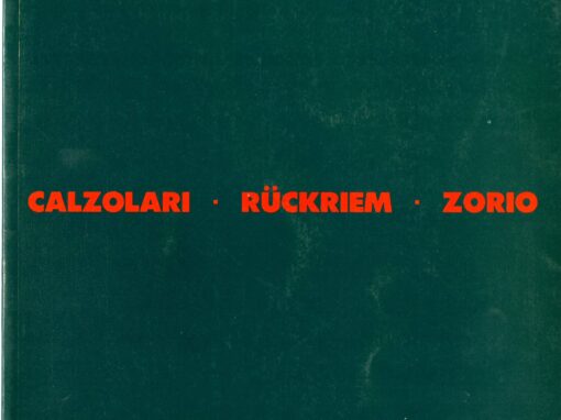 CALZOLARI – RÜCKRIEM - ZORIO