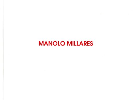 MANOLO MILLARES