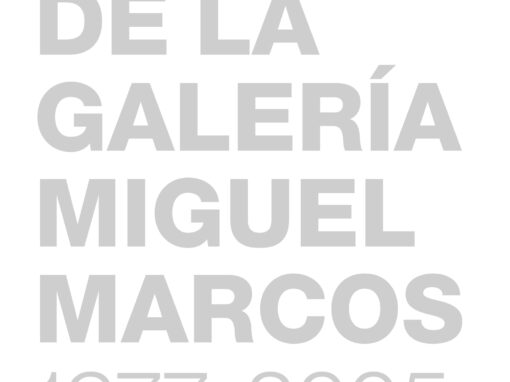 El Libro de la Galería Miguel Marcos 1977-2005