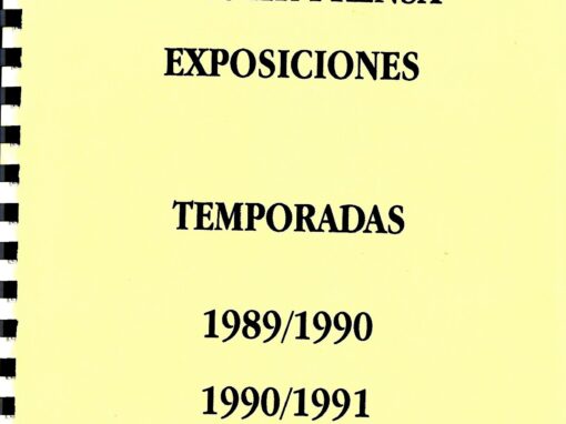 DOSSIER PRENSA EXPOSICIONES