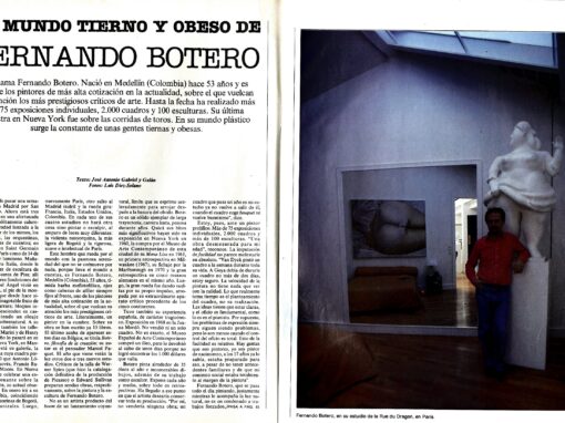 El mundo tierno y obeso de Fernando Botero