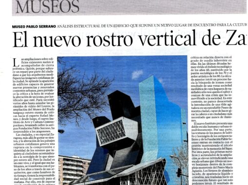 El nuevo rostro vertical de Zaragoza