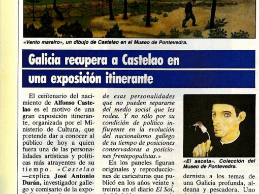 Galicia recupera a Castelao en una exposición itinerante