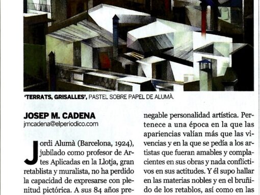 Jordi Alumà y la luz de los tejados de Barcelona