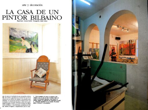 La casa de un pintor bilbaino