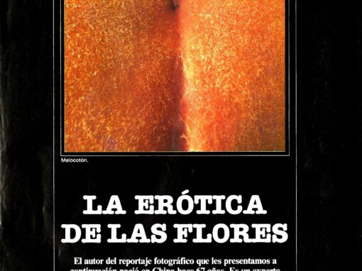 La erótica de las flores