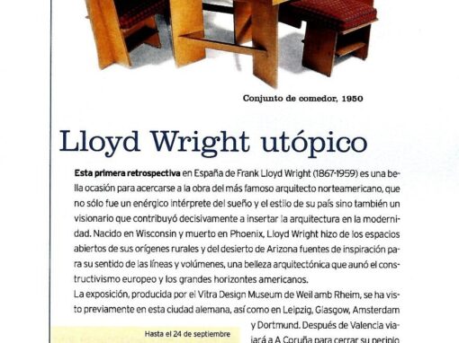 Lloyd Wright utópico