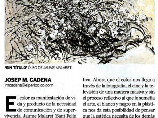 Malaret y el color en blanco y negro