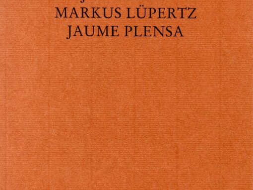WILHELM LEHMBRUCK / JOAN MIRÓ / MARKUS LÜPERTZ / JAUME PLENSA